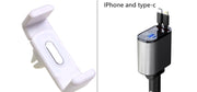 Metal Car Charger 100W Super Fast Charging Car Cigarette Lighter USB and TYPE-C Adapter