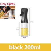 2 in 1 200/300/500Ml Oil Spray for Kitchen Spray Oil Bottle Oil Washer Vinegar Soy Sauce Sprayer Containers Washer