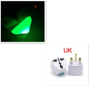 LED Night Light Mushroom Wall Socket Lamp EU US Plug Warm White Light-Control Sensor Bedroom Light Home Decoration