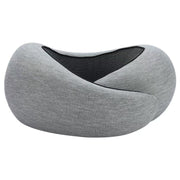 Soft Memory Foam Travel Neck Pillow U Shape Adjustable Support Comfortably Sleeping on Plane Car Office Noon Break
