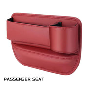 Car Seat Storage, New Upgraded Car Seat Storage Box with Cup Holder, Seat Gap Storage Box, Cup Holder Gap Bag for Car, Adjustable Car Seat Storage Box