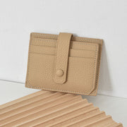Ultra-Thin Card Holder Women'S South Korea Multi-Card-Slot