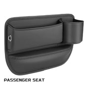 Car Seat Storage, New Upgraded Car Seat Storage Box with Cup Holder, Seat Gap Storage Box, Cup Holder Gap Bag for Car, Adjustable Car Seat Storage Box